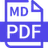 Logo of PDFtoMD