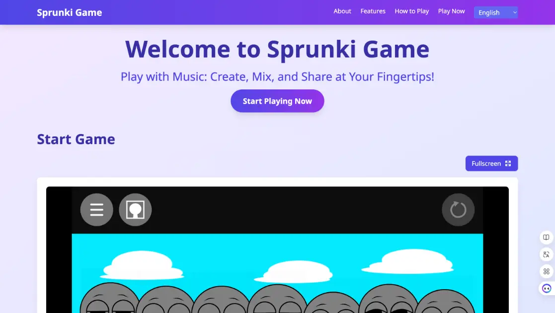 Sprunki Game product image
