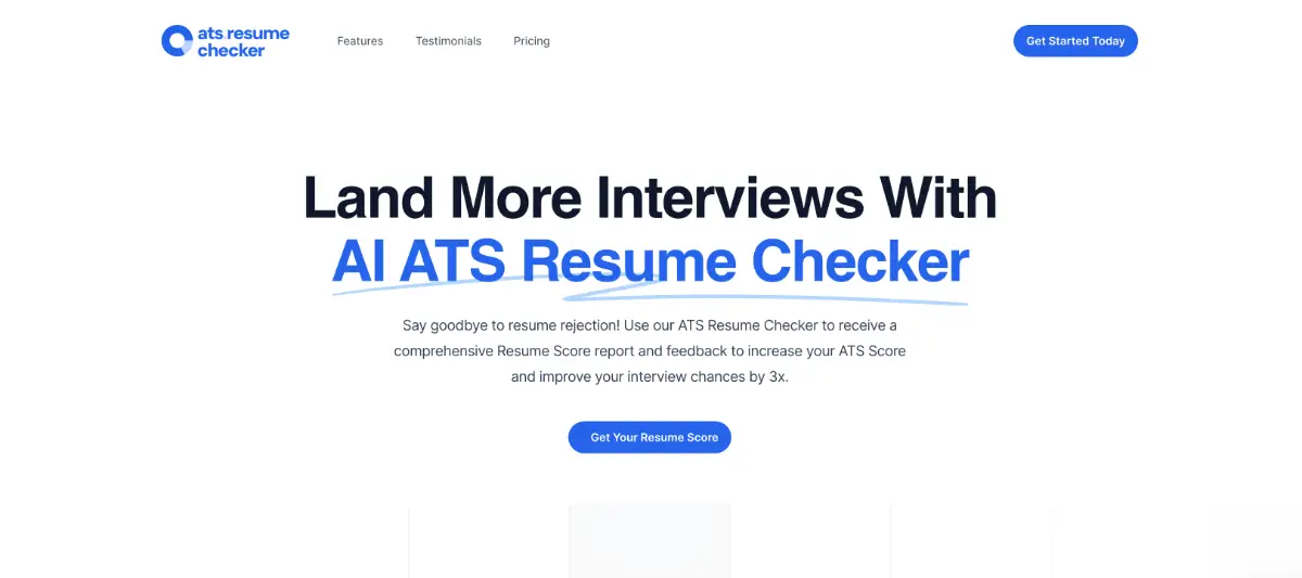 ATS Resume Checker image number 01