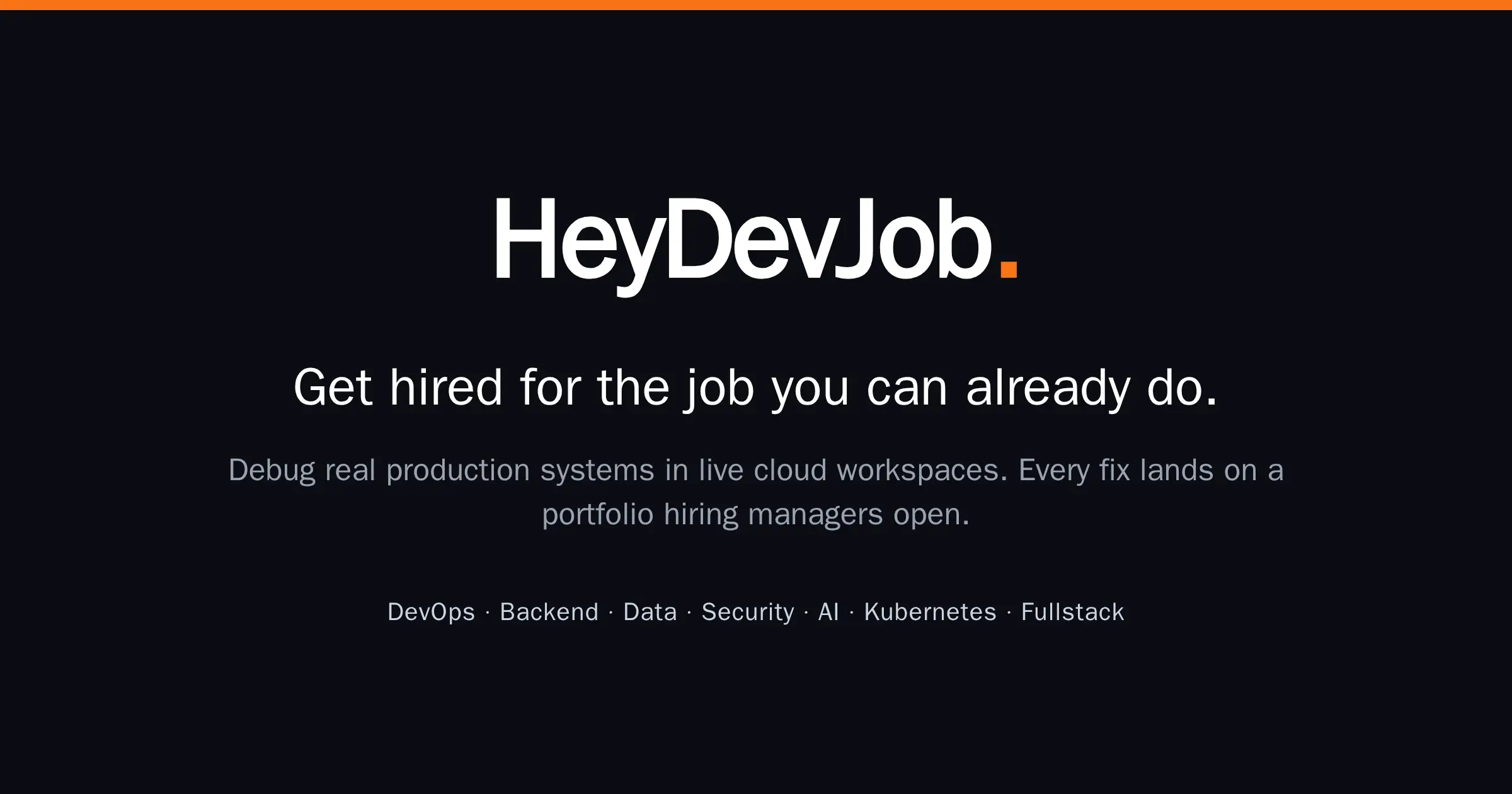 HeyDevJob product image