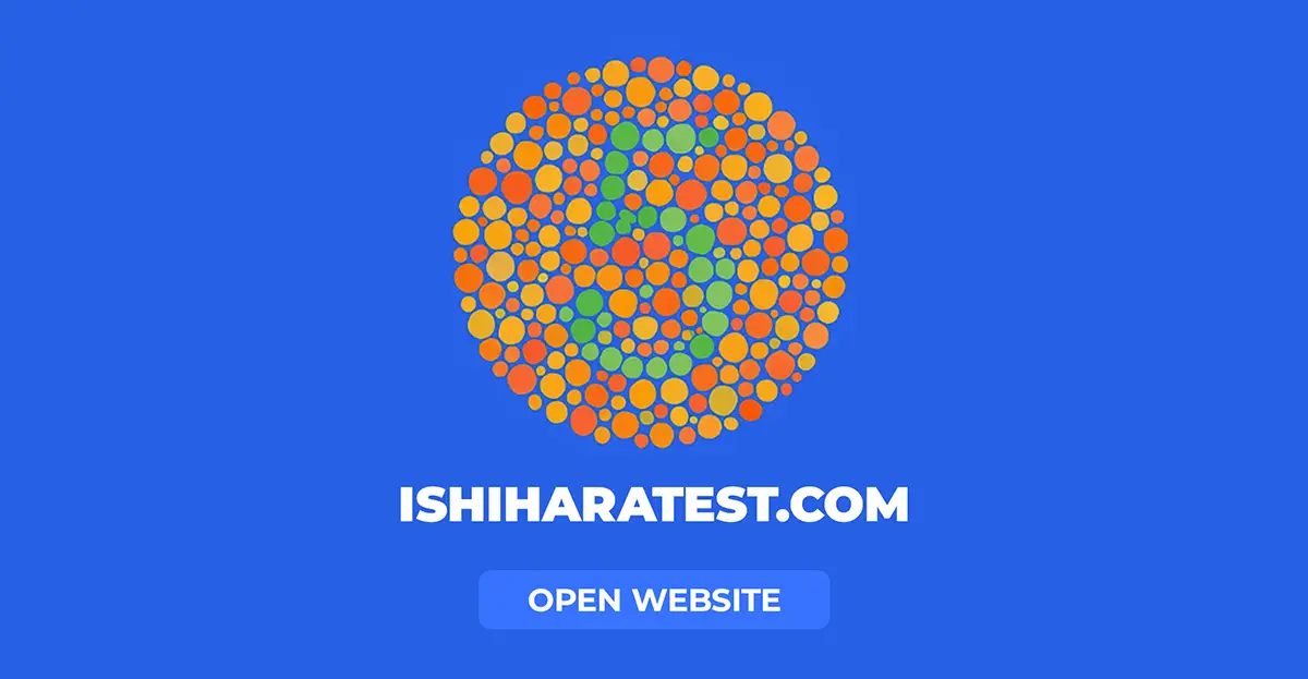 Ishihara Test image number 01