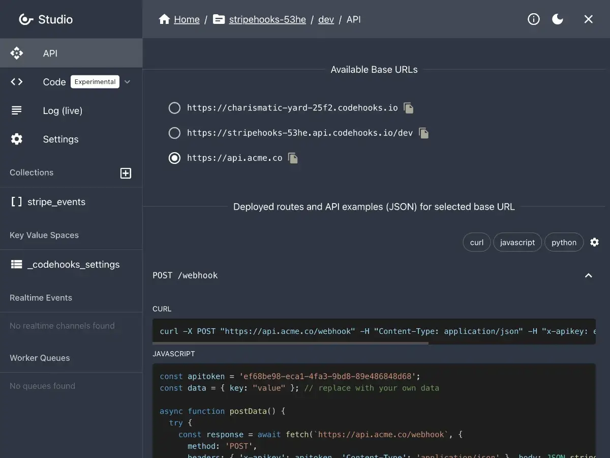 Codehooks image number 11
