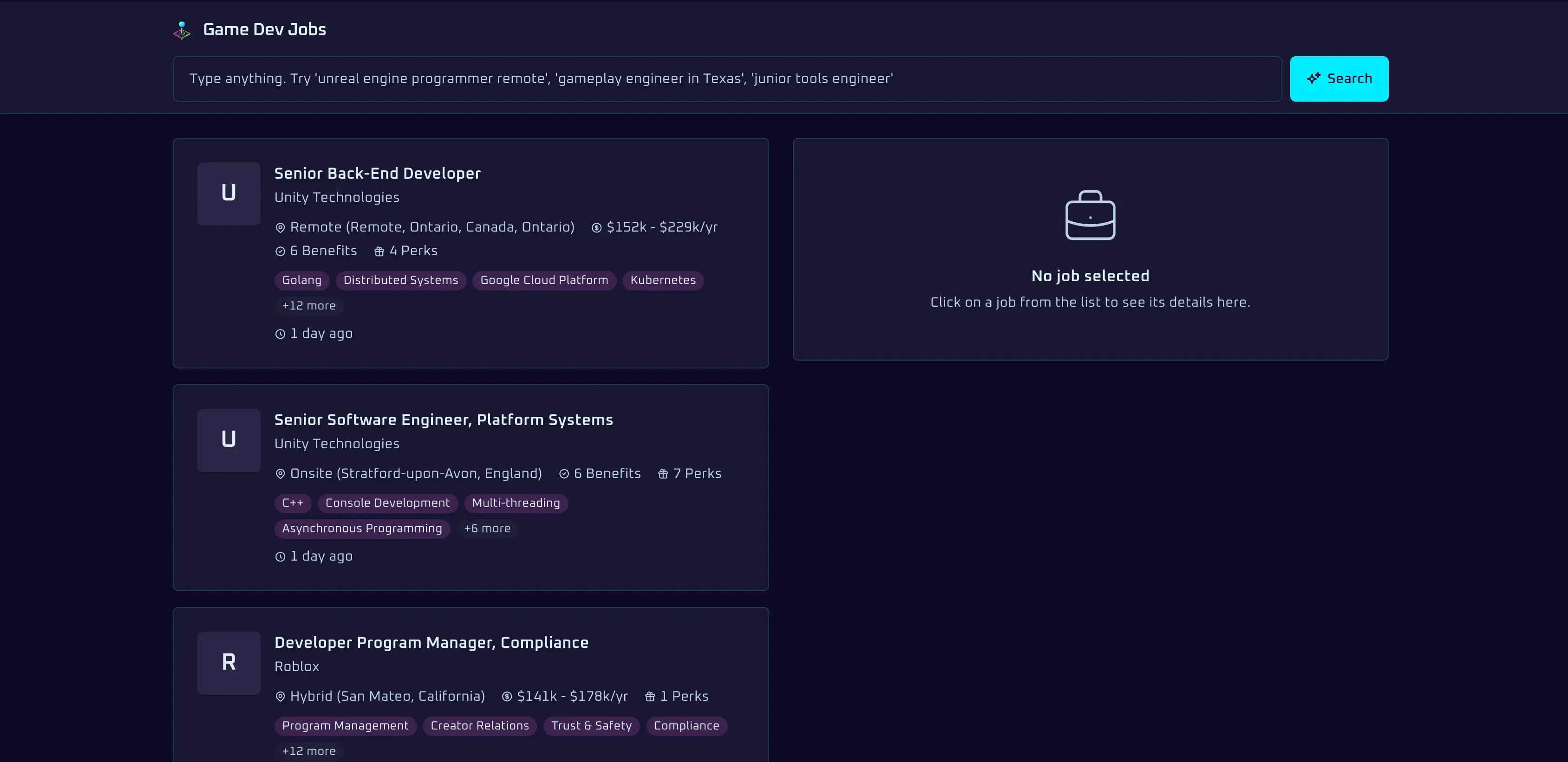 Game Dev Jobs product image