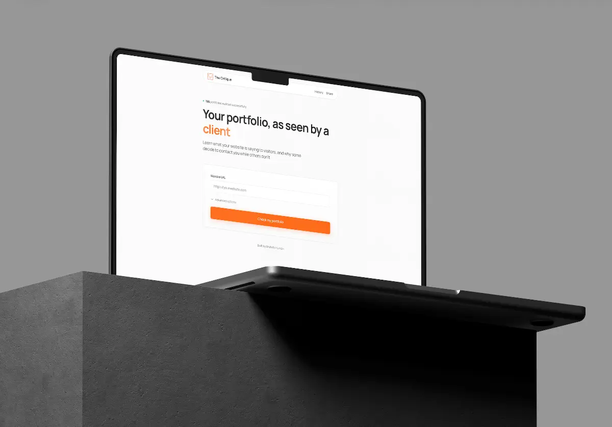 The Critique product image