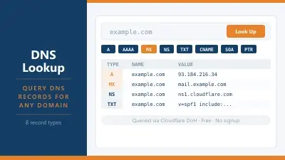 TSH DNS Lookup image number 01