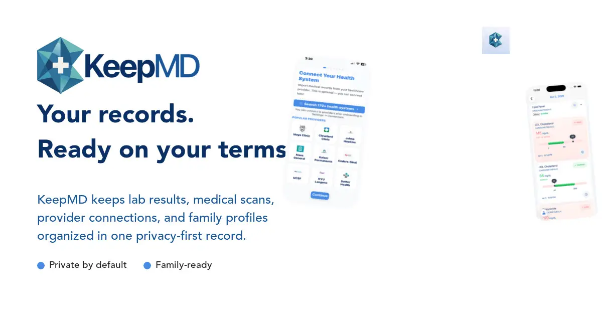 KeepMD Medical Records App image number 11